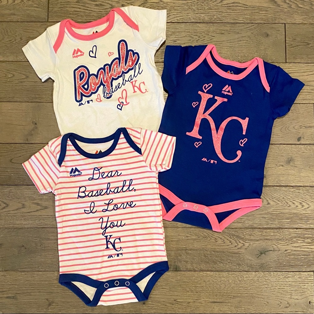 NWOT Royals Onesie Bundle